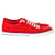 Scarpe da ginnastica basse Balenciaga Match in tela rossa Rosso  ref.952065
