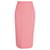 Roland Mouret Midi Pencil Skirt in Peach Wool  ref.952091