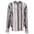 Brunello Cucinelli Striped Blouse in Multicolor Silk Multiple colors  ref.952094