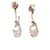 Swarovski Teardrop Citrine Earrings in Orange Crystal  ref.952114