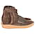 Yeezy x Adidas Boost 750 Gum Chocolate High Top Sneakers in Brown Suede   ref.952137