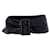 Brunello Cucinelli Wide Buckled Belt in Black Leather  ref.952140