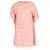 M Missoni Strick-Kaftan mit Chevron-Muster aus rosa Polyester Pink Angeln  ref.952145