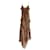 Veronica Beard Avenel vestido de seda con estampado de leopardo Castaño  ref.952212