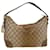 GUCCI GG Canvas Bamboo Shoulder Bag Gold 269959 Auth 43302 Golden Cloth  ref.952311