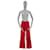 Autre Marque THEBE MAGUGU  Trousers International S Wool Red  ref.952351