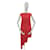 VIONNET Vestidos FR 36 Algodón Roja