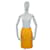YVES SAINT LAURENT  Skirts International S Cotton - elasthane Yellow  ref.952411