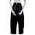 JOHN GALLIANO Pantalon FR 36 Wool Laine Noir  ref.952474