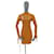 HERVE LEGER Robes International L Polyester Orange  ref.952489