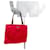PRADA  Handbags   Cloth Red  ref.952567