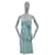PRADA  Dresses IT 42 silk Turquoise  ref.952571