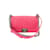 Le Boy Chanel Bolsa rosa de couro de novilho acolchoada média para menino  ref.952678