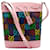 Gucci GG Supreme Monogram Psychedelic Bucket Bag Pink Cloth  ref.952711