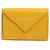 Balenciaga Papier-Mini-Geldbörse aus gelbem Leder  ref.952750