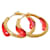 Autre Marque ***Mattioli Gold Hoop Earrings Multiple colors Yellow gold  ref.952841