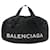 ***Balenciaga Travel Bag Black Navy blue Nylon  ref.952842