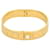 ***Louis Vuitton Nanogram-Armband Gelb Vergoldet  ref.952922
