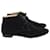 Tod's Lace Up Ankle Booties in Black Suede  ref.953634