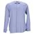 Gritty by Ermenegildo Zegna Button-down Dress Shirt in Blue Cotton  ref.953641