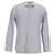 Kariertes Button-Down-Kleiderhemd von Ermenegildo Zegna aus grauer Baumwolle  ref.953669