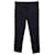 The Row Hose mit geradem Bein aus schwarzer Baumwolle  ref.953716