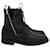 Saint Laurent Rangers Army Boots in Black Leather  ref.953740
