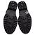 Brunello Cucinelli Zoccoli Shearling Lug-Sole in Pelle Marrone - vista 6