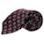 Autre Marque Cravate Ermenegildo Zegna Motif Losanges en Soie Bordeaux  ref.953805