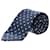 Ermenegildo Zegna Dotted Necktie in Blue Silk Navy blue  ref.953811