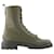 Gomma Pesante Boots  - Tod's - Leather - Kahki Green Khaki  ref.953853