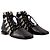 AJ1284 Botines - Toga Pulla - Cuero - Negro - vista 2