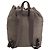 Brunello Cucinelli Mochila de paja entretejida en rafia marrón - vista 3