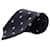 Ermenegildo Zegna Dotted Pattern Necktie in Navy Silk Black  ref.953910