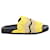 Marni Crochet Knit Slip-On Sandals in Yellow Woven Viscose Cellulose fibre  ref.953944