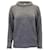 Isabel Marant Etoile High Neck Knit Sweater in Grey Wool Blend  ref.953996