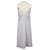 Jil Sander Sleeveless Shift Dress in White Cotton  ref.954007
