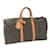 Louis Vuitton Monogram Keepall 50 M41426 Brown Cloth  ref.954015