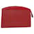 LOUIS VUITTON Pochette Epi Trousse Crete Rosso M48407 LV Aut 44301 Pelle  ref.954106