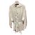 Isabel Marant Lucette mono corto blanco de seda
