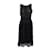 Moschino Cheap and Chic Sheer and Lace Dress Black  ref.954209