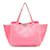 Valentino Rockstud Leather Tote Bag Pink  ref.954313