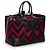 Coperta in velluto rosso Grimaud Louis Vuitton - vista 2