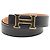 Hermès Hermes Cinturón Constance Reversible Negro