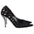 Sapatos de camurça preto Jimmy Choo corte a laser Romy Suécia  ref.954722