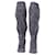 Jimmy Choo Maxyn 85 Stivali al ginocchio in camoscio grigio Svezia  ref.954757