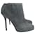 Sergio Rossi Ankle Boots in Grey Leather   ref.954760