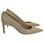 Sapatos de bico fino Sophia Webster em couro envernizado bege  ref.954808