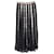 Falda larga fruncida bordada en seda negra de M Missoni Negro  ref.954828