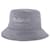 Tonal Graffiti Bucket Hat - Alexander Mcqueen - Synthetic - Grey  ref.954915